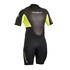 Gul Response 3/2mm Flatlock Shorty Wetsuit - Black/Lime