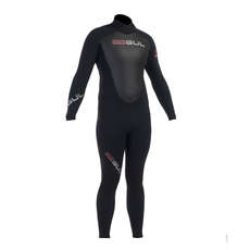 Gul RESPONSE 3/2mm Flatlock Steamer Wetsuit - Black/Black
