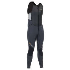 Gul RESPONSE 3mm Flatlock Long John Wetsuit 2015 - Graphite/Silver