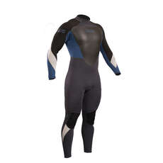 Gul Response 4/3mm BS Wetsuit - Graphite/Blue