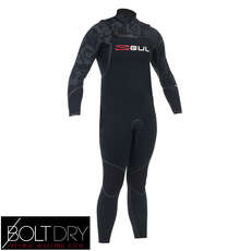 Gul VIPER 3/2mm Blindstitch Steamer Wetsuit 2015 - Black