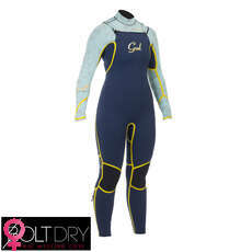 Gul Womens VIPER 4/3mm Blindstitch Wetsuit 2015 - Blue/Glacier
