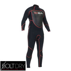 Gul VORTEX 3/2mm Blindstitch Steamer Wetsuit 2015 - Black/Red