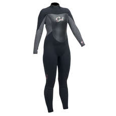 Gul Womens Response 3/2mm Blindstitched T2 Wetsuit - Black/Marl