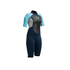 Gul Womens Response 3/2mm Flatlock Shorty Wetsuit 2023- Navy/Turquoise