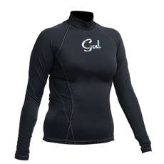 Gul Womens Swami F/L Long Sleeve Rashguard - Black