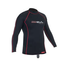 Gul XOLA Mens Long Sleeve Rashguard - Black Gul XOLA Mens Long Sleeve Rashguard - Black
