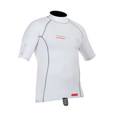 Gul XOLA Mens Short Sleeve Rashguard 2015 - White