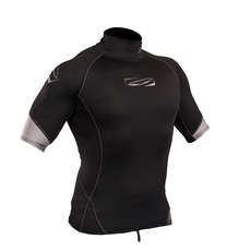 Gul Xola Short Sleeve Rashvest - Black