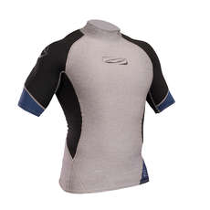 Gul Xola Short Sleeve Rashvest - Marl/Black Gul Xola Short Sleeve Rashvest - Marl/Black