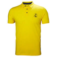 Helly Hansen Fjord Polo - Dandelion Anchor
