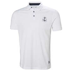 Helly Hansen Fjord Polo - White Anchor