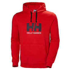 Helly Hansen HH Logo Hoodie - Flag Red