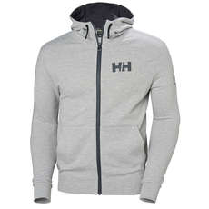Helly Hansen HP Atlantic FZ Hoodie - Grey Mélange
