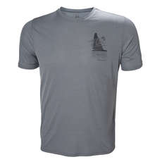 Helly Hansen HP Circumnavigation T-Shirt - Grey Mélange