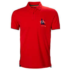 Helly Hansen HP Club2 Polo - Flag Red