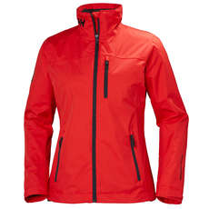 Helly Hansen Womens Crew Midlayer Jacket - Alert Red