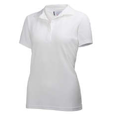 Helly Hansen Womens Crew Tech Polo - White