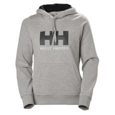 Helly Hansen Womens HH Logo Hoodie - Grey Mélange