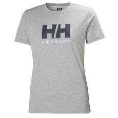 Helly Hansen Womens HH Logo T-Shirt - Grey Mélange
