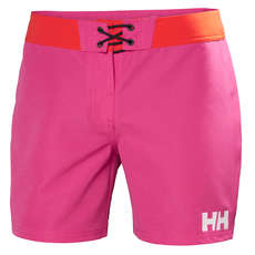 Helly Hansen Womens HP Board Short 6 inch - Dragon Fruit