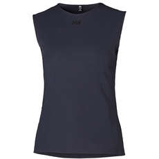 Helly Hansen Womens HP Code Zero Top - Graphite Blue