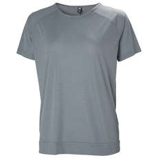 Helly Hansen Womens HP Racing T-Shirt - Grey Mélange