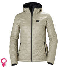 Helly Hansen Womens Lifaloft Hooded Insulator Jacket - Aluminum
