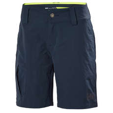 Helly Hansen Womens Quick Dry Cargo Shorts - Navy
