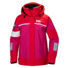 Helly Hansen Womens Salt Light Jacket - Cherry Tomato