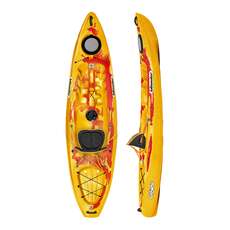 Islander Calypso Sport Sit-on-Top Kayak 2015 - Saffron/Red