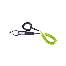 Jobe SUP Leash Coiled 10 Foot 2020 - Green Jobe SUP Leash Coiled 10 Foot 2020 - Green