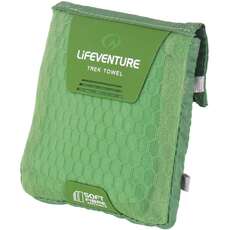 Lifeventure SoftFibre Trek Towel Pocket - Green (Pack of 10)