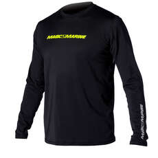 Magic Marine Cube Quick Dry Long Sleeve Jersey - Yellow