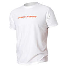 Magic Marine Cube Short Slevee Quick Dry - White