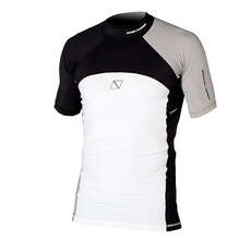 Magic Marine Energy Short Sleeve Rash Vest - Grey