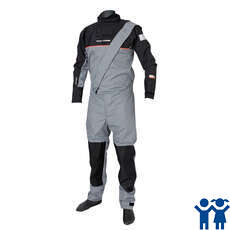 Magic Marine Junior Regatta Breathable Drysuit with Socks - Grey