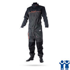 Magic Marine Junior Regatta Front-Zip Drysuit - Grey Magic Marine Junior Regatta Front-Zip Drysuit - Grey