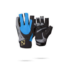 Magic Marine Junior Ultimate Short Finger Sailing Gloves 2022 - Blue