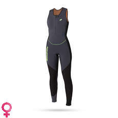 Magic Marine Womens Ultimate 4mm Long John Wetsuit - Black