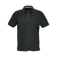 Musto Canvas Collar Polo - Carbon Musto Canvas Collar Polo - Carbon