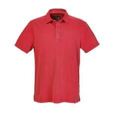 Musto Canvas Collar Polo - Cardinal Red