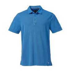 Musto Canvas Collar Polo - French Blue