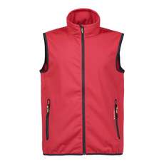 Musto Crew Softshell Gilet - True Red