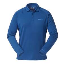Musto Essential Evolution LS UV Fast Dry Polo - Nautical Blue