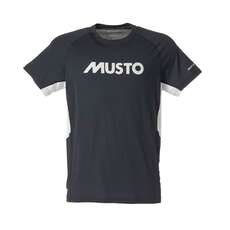Musto Essential Evolution UV Fast Dry T-Shirt - Carbon/Platinum