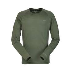 Musto Evolution Merino Long Sleeve T-Shirt - Dark Moss