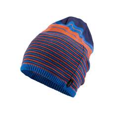 Musto Evolution Stripe Slouch Beanie - Blueberry