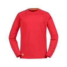 Musto Evolution Sunblock Long Sleeve T-Shirt - True Red