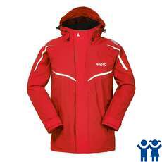 Musto Junior BR1 Inshore Jacket - Red/White